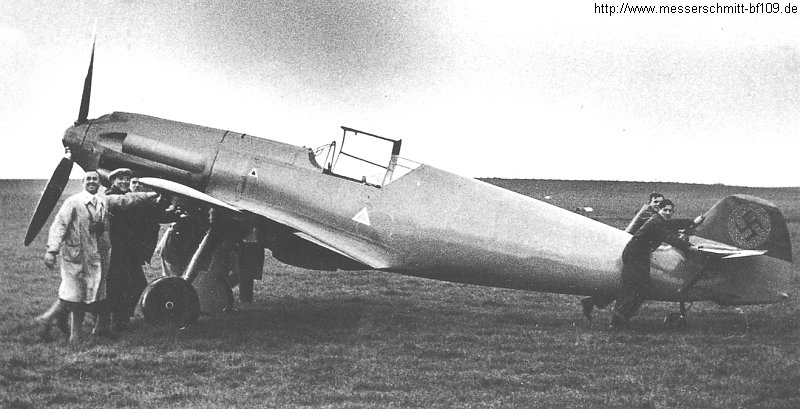 Bf 109 V13, Deutschland, keine, W.Nr. 1 050, Das Kennzeichen für das Flugmeeting in Zürich war D-IPKY.