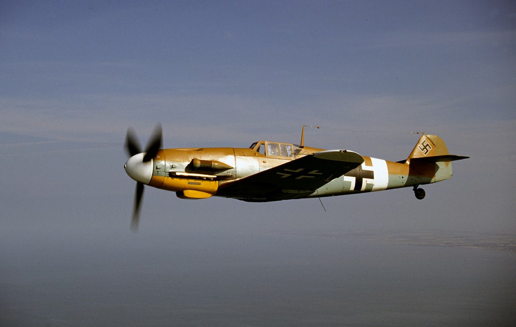 Bf 109 G-2 trop, Deutschland, schwarze 6, W.Nr. 10 639