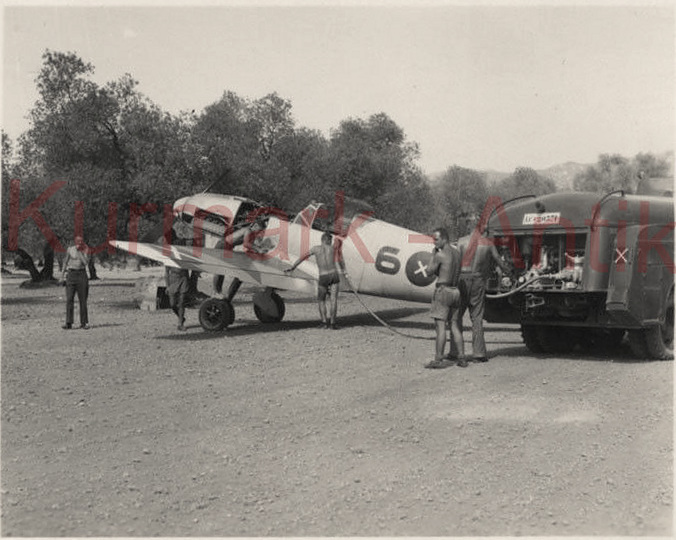 Bf 109 B-2, Legion Condor, Jagdgruppe 88, 1. Staffel, Spanien, 6-55, Beachte den interessanten Tarnanstrich auf den Tragflächen.