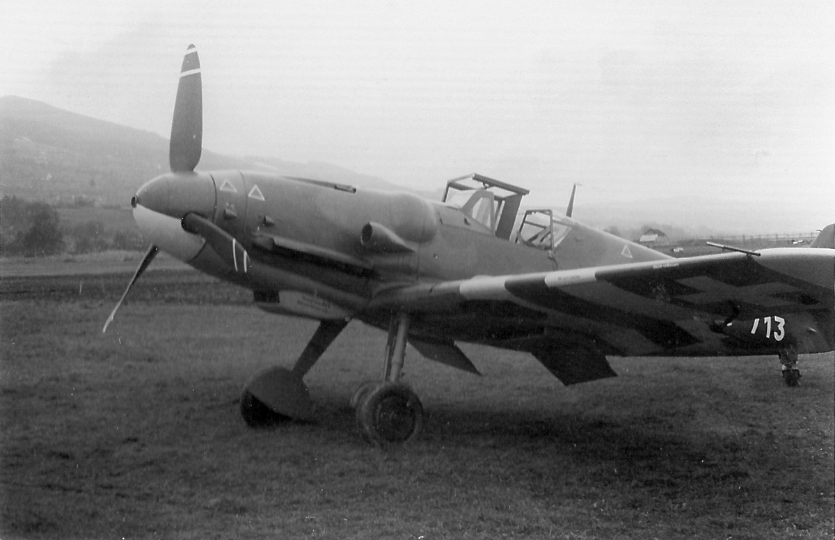 Bf 109 G-6, Flieger Regiment 2, Fl St 7, Schweiz, J-713, W.Nr. 162 764