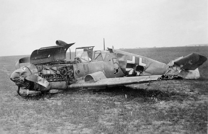 Bf 109 F, Jagdgeschwader 52, Deutschland, schwarze 5