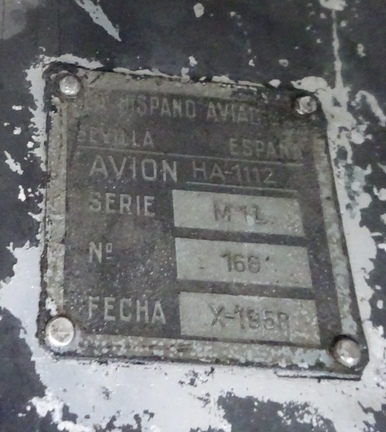 Hispano Aviacion H.A. 1112 M-1-L, Deutschland, keine, W.Nr. 166