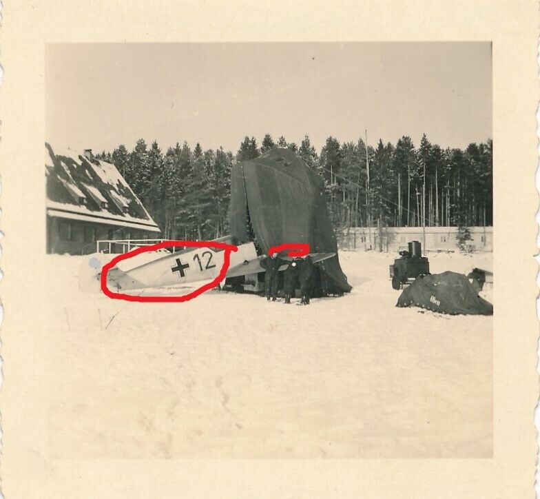 Bf 109 D-1, Deutschland, schwarze 12, Malmsheim (Deutschland), Angeblich im Januar 1940 in Malmsheim. Motorwechsel, vermutlich nach einer au…