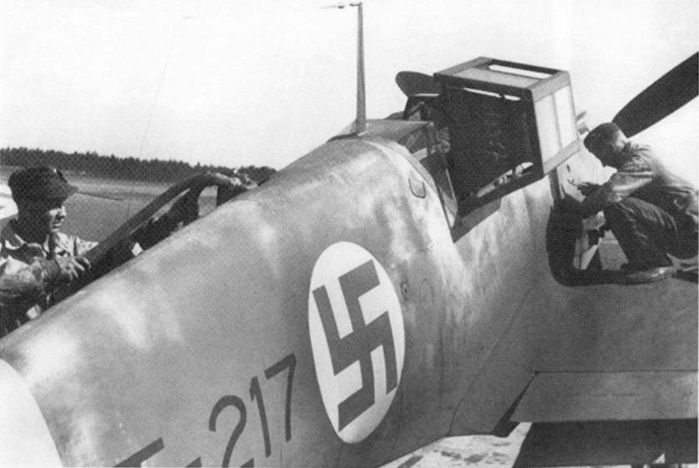 Bf 109 G-2, Finnland, MT-217, W.Nr. 10 357