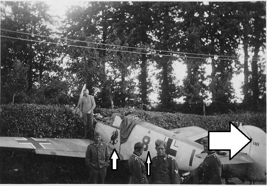 Bf 109 E, Jagdgeschwader 26, III. Gruppe, 9. Staffel, Deutschland, gelbe 8
