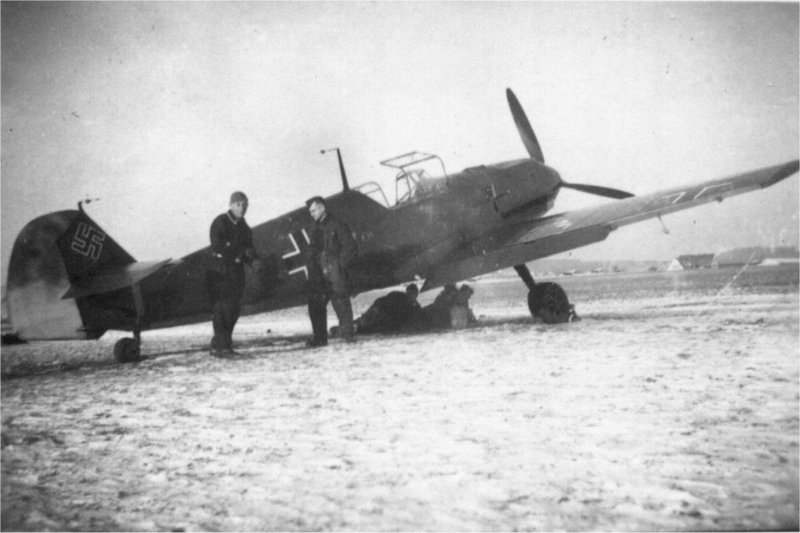 Bf 109 E, Deutschland, Vermutlich eine E-1 oder E-3 eventuell aufgenommen vor dem Krieg, erkennbar a…