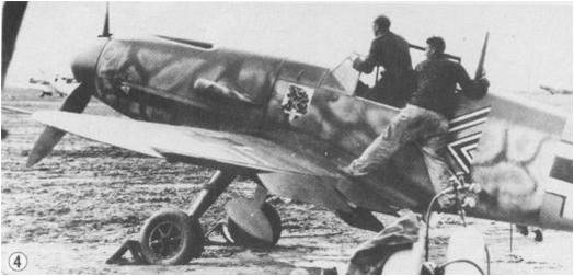 Bf 109 F-2, unbek. Dietrich Hrabak, Jagdgeschwader 54, II. Gruppe, Stab, Deutschland, Doppelwinkel