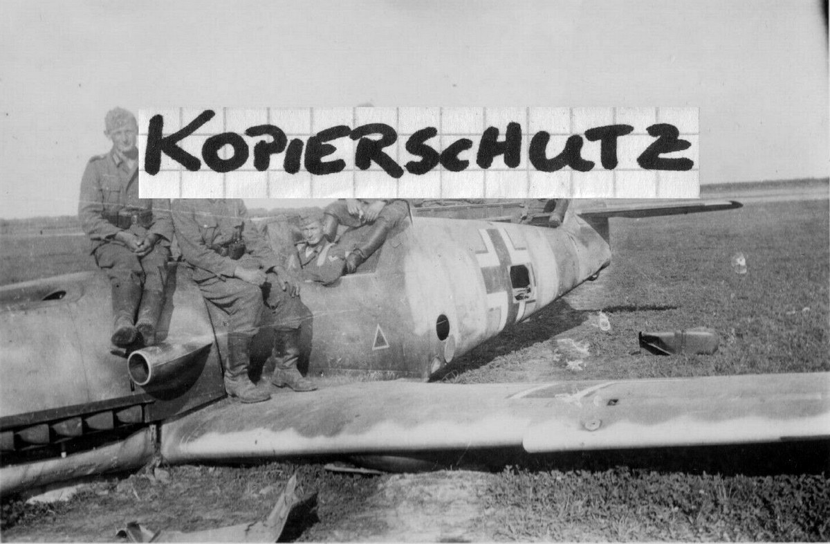 Bf 109 F, Deutschland, keine, Bei dieser Maschine wurde das Stammkennzeichen abgewaschen. Möglicherweise wa…