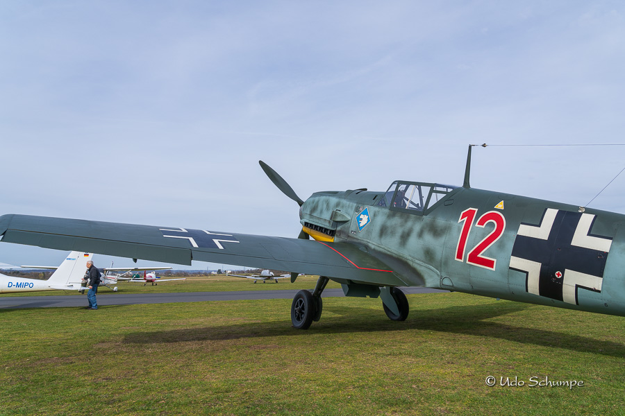 Bf 109 E-7, Deutschland, rote 12, W.Nr. 1 983, Bonn-Hangelar (Deutschland)