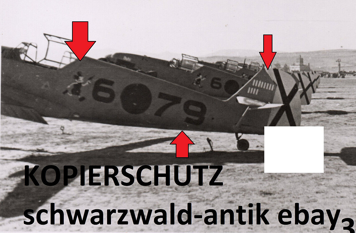 Bf 109 D-1, Hptm. Werner "Vati" Mölders, Legion Condor, Jagdgruppe 88, 3. Staffel, Spanien, 6-79, W.Nr. 655, Die angegebene Werknummer ist auf der zur Maschine gehörigen Abdeckplane aufg…