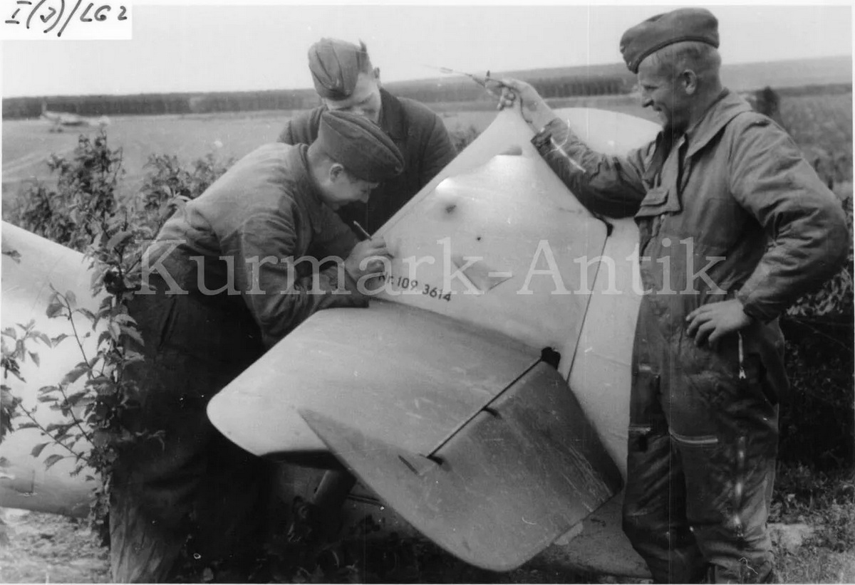 Bf 109 E-1, Lehrgeschwader 2, I. (J) Gruppe, Deutschland, W.Nr. 3 614