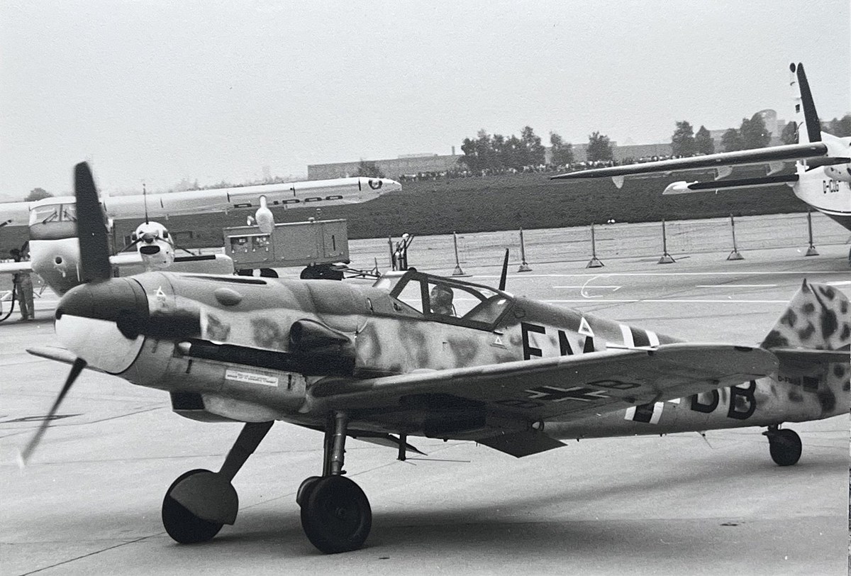 Bf 109 G-6, Hermann Liese, Deutschland, FM+BB, W.Nr. 195, Hannover (Deutschland)