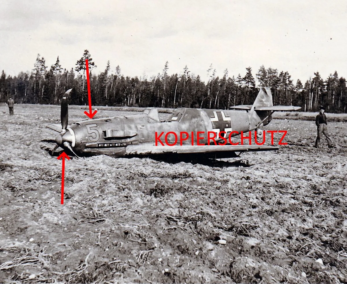 Bf 109 E, Jagdgeschwader 27, III. Gruppe, 9. Staffel, Deutschland, braune 5