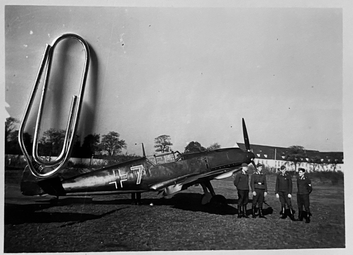 Bf 109 E, Deutschland, rote 7