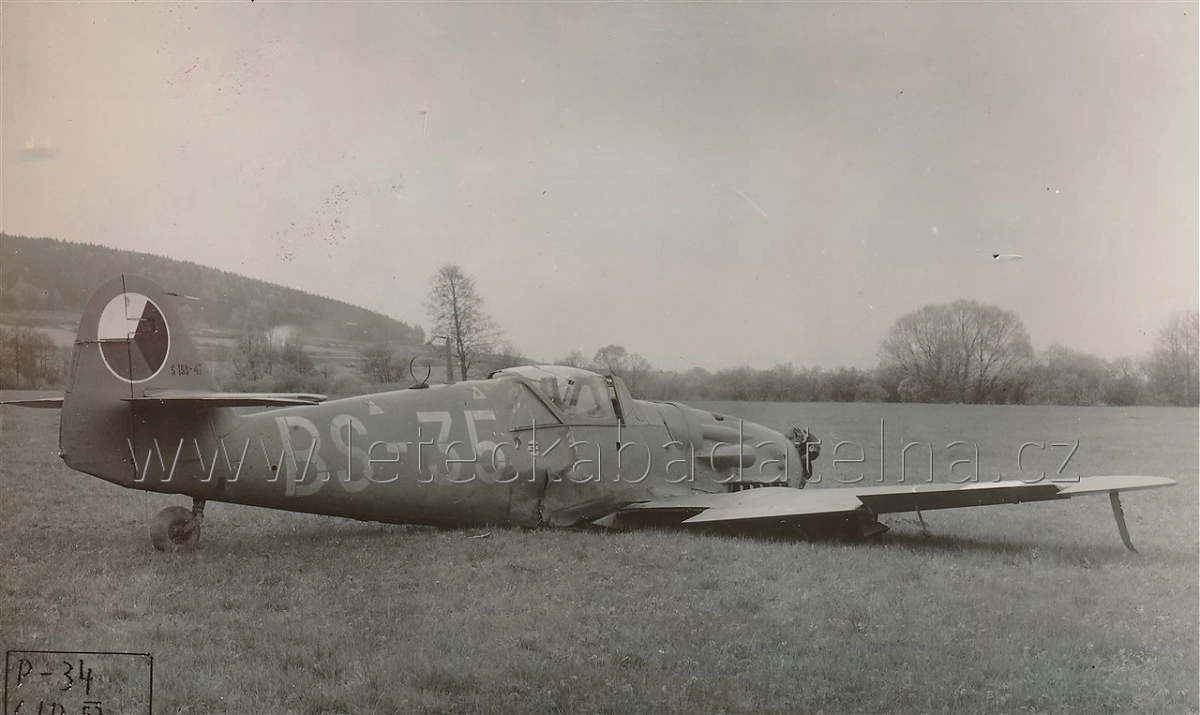 Avia S-199, Tschechoslowakei, BS-35, W.Nr. 47, Dobrany (Tschechoslowakei)