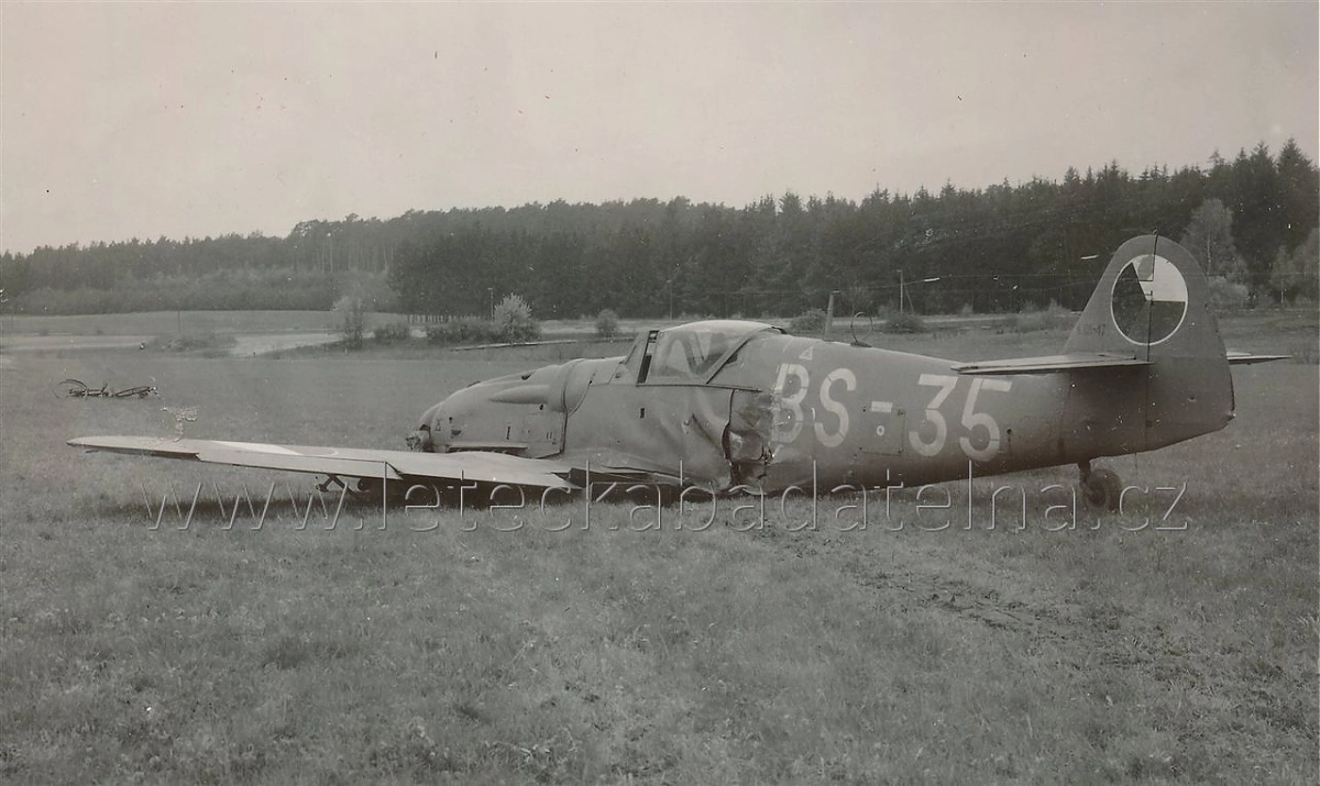 Avia S-199, Tschechoslowakei, BS-35, W.Nr. 47, Dobrany (Tschechoslowakei)
