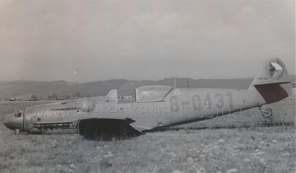 Avia S-199, Tschechoslowakei, B-0431, W.Nr. 340