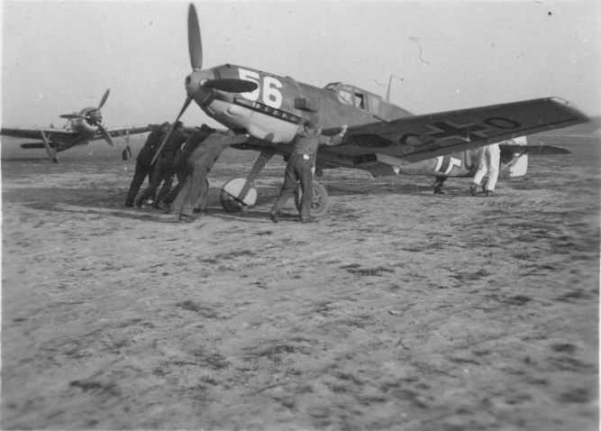 Bf 109 E, Deutschland, weisse 56