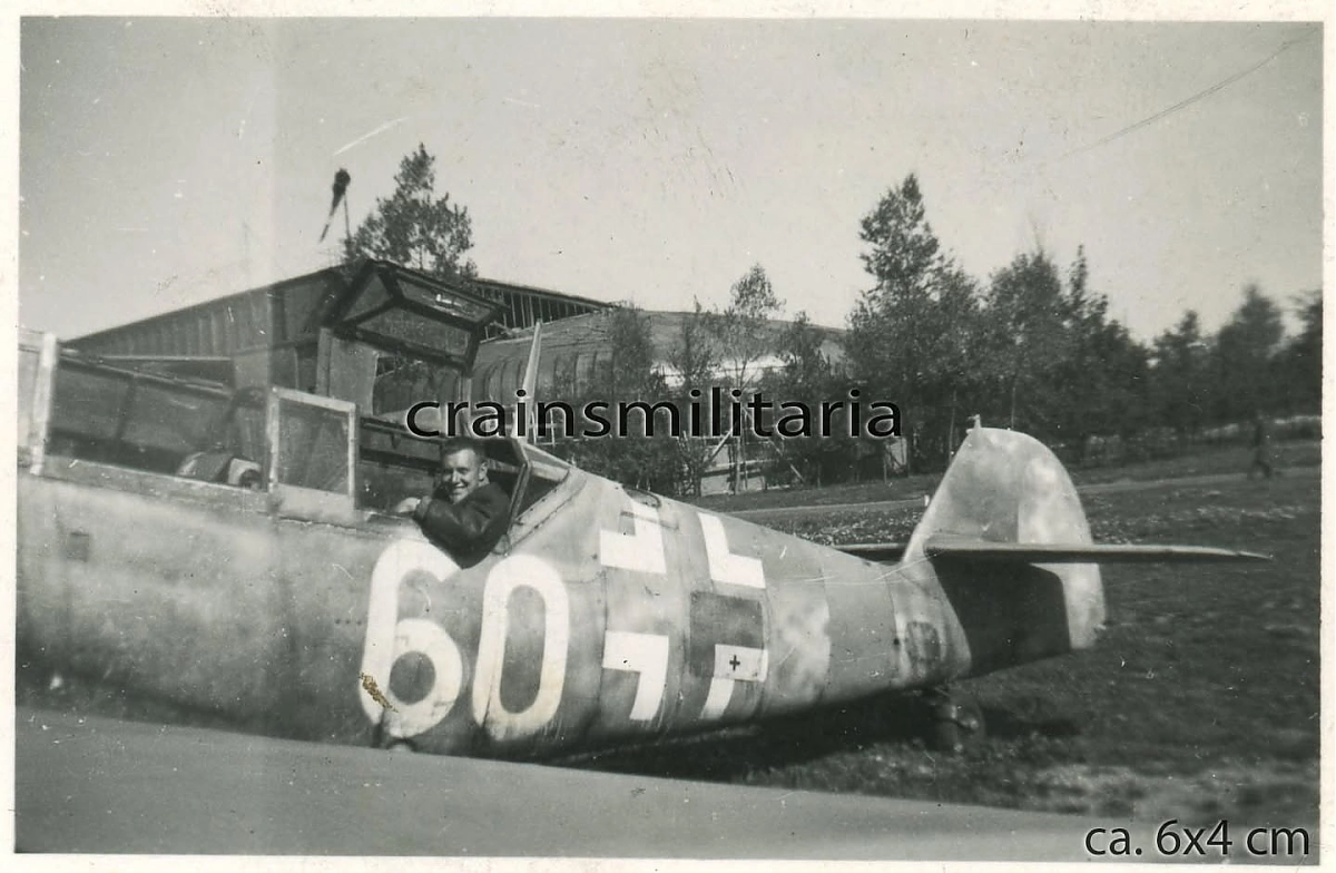 Bf 109 G-12, Deutschland, gelbe 60, Gablingen (Deutschland), Die Maschine wurde 1945 von amerikanischen Truppen erbeutet.
