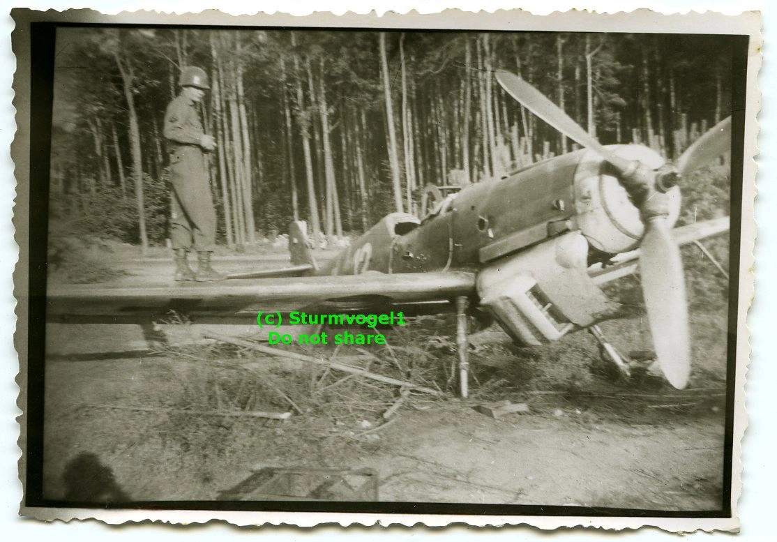 Bf 109 G-14/AS, Deutschland, weisse 12, Die Version ist eine Vermutung.

Babenhausen oder Zellhausen.