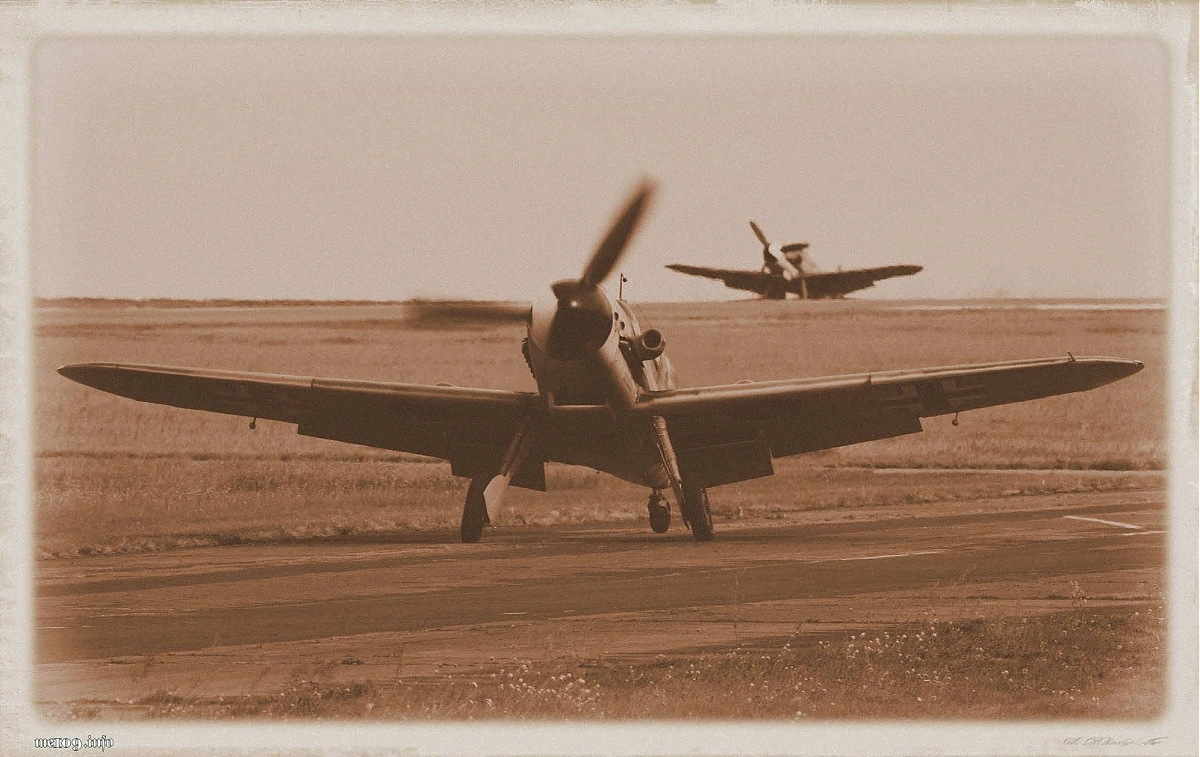 Bf 109 G-6, Klaus Plasa, Deutschland, schwarze 8, W.Nr. 440 738, Heringsdorf - Garz - Usedom (Deutschland), Die Aufnahme entstand beim Fly-In im Hangar10 auf Usedom.

Im Hintergrund k…