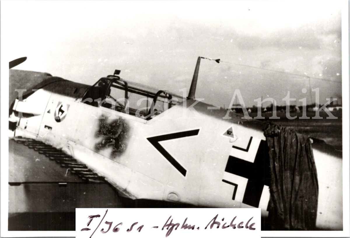 Bf 109 E, Hptm. Erwin Aichele, Jagdgeschwader 51, I. Gruppe, Stab, Deutschland, Winkel