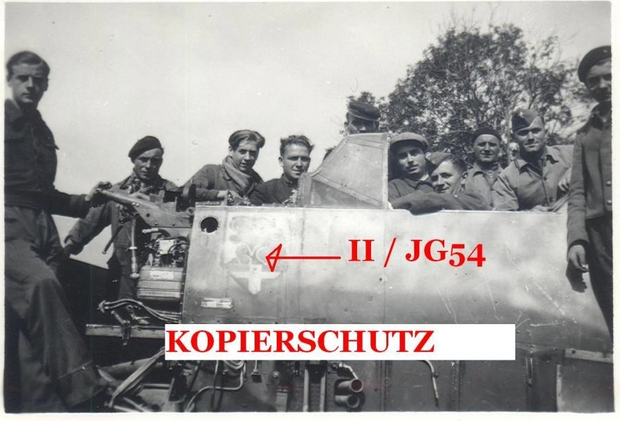 Bf 109 E, Jagdgeschwader 54, II. Gruppe, 6. Staffel, Deutschland