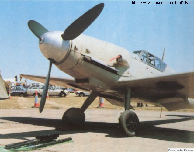 Bf 109 G-2 trop, Jagdgeschwader 77, III. Gruppe, 8. Staffel, Deutschland, schwarze 6, W.Nr. 10 639