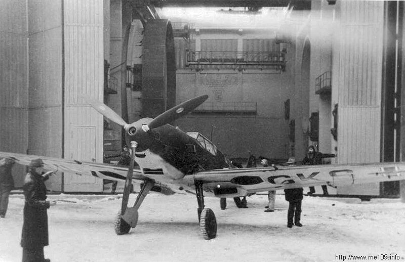 Bf 109 E-3, Deutschland, WL-IGKS, Braunschweig-Völkenrode (Deutschland), Windkanalversuche in der Deutschen Forschungsanstalt für Luftfahrt in Braunsc…