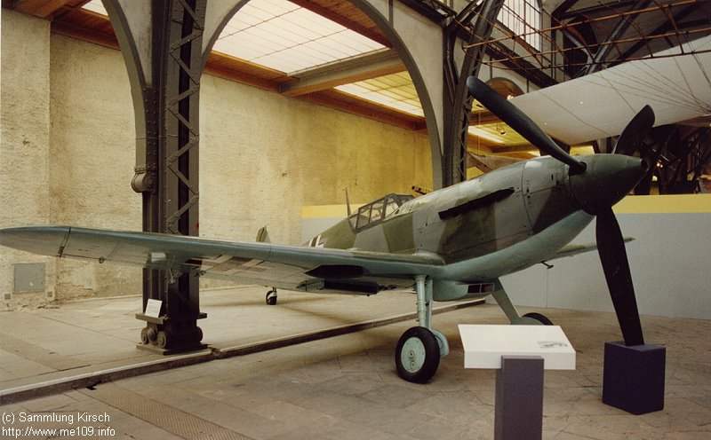 Hispano Aviacion H.A. 1109 K-1-L, Deutschland, keine, W.Nr. 54, Berlin (Deutschland), Beachte die modifizierten Motorhauben um die spanische Maschine an eine Bf 10…