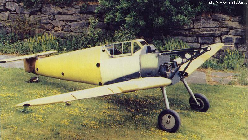 Bf 109 G-2, Deutschland, W.Nr. 14 055, Das Foto zeigt die Maschine im Zustand Ende 1997.