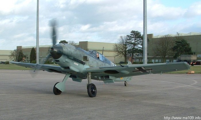 Bf 109 E-3, Deutschland, keine, W.Nr. 1 342, Die fast fertig restaurierte Maschine bei der Charleston Aviation Services in…