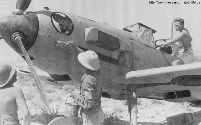 Bf 109 E-7/Trop, Jagdgeschwader 27, I. Gruppe, Deutschland