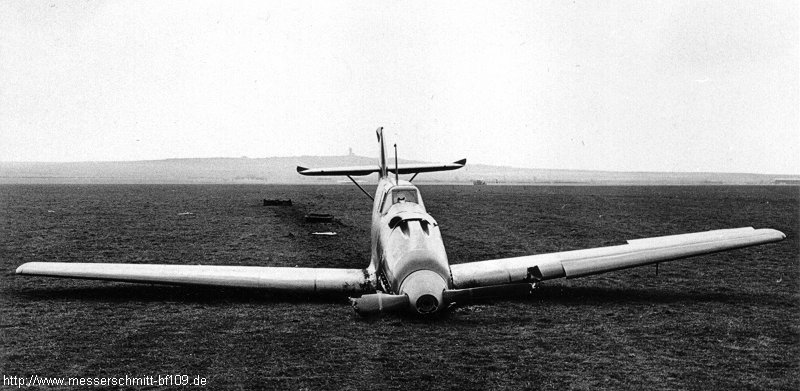 Bf 109 A, Deutschland, D-IIBA, W.Nr. 808, Rechlin (Deutschland), Bei dieser Maschine handelt es sich um eine der wenigen A-Versionen, welche a…