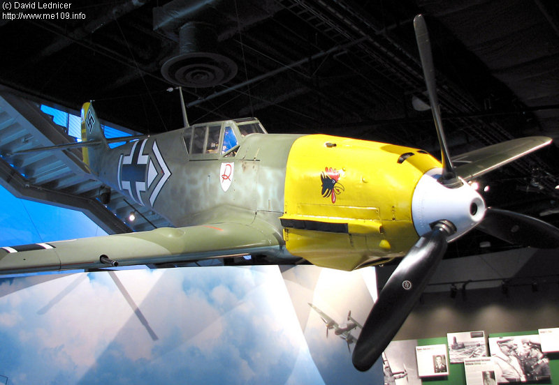 Bf 109 E-4, Deutschland, Winkel Dreieck, W.Nr. 186, Seattle (USA), Umbau einer H.A. 1112 M-1-L zu einer Bf 109 E-4. Das Foto wurde am 12.02.2006…