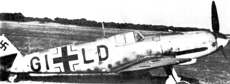 Bf 109 Ga-4, Deutschland, Stammkennzeichen, W.Nr. 16 654, Eine neue Maschine, welche bei Magyar Waggon és Gépgyár (MWG) Győr in Un…
