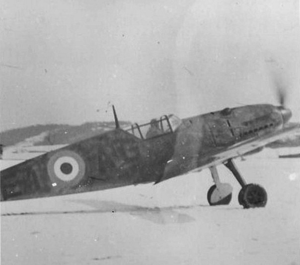 Bf 109 D-1, Frankreich, E1-AG, Diese Maschine trägt einen fiktiven französischen Anstrich. Vermutlich wurde …