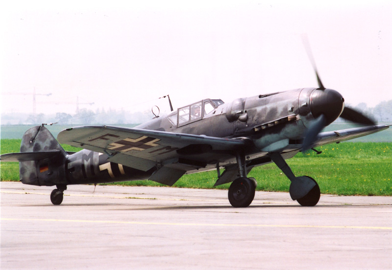 Bf 109 G-6, Walter Eichhorn, Deutschland, FM+BB, W.Nr. 156, Berlin - Schönefeld (Deutschland)