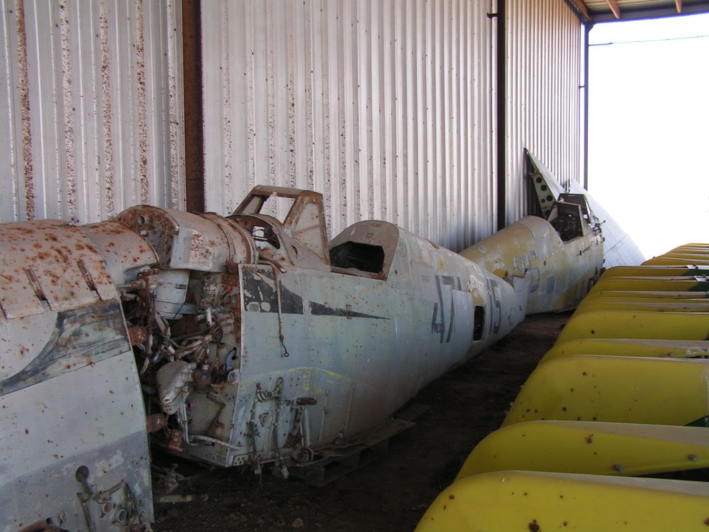 Hispano Aviacion H.A. 1112 M-1-L, Spanien, 471-15, W.Nr. 184, Big Spring (USA), Die Aufnahme entstand vermutlich im November 2008 in Big Spring (Texas, USA) …
